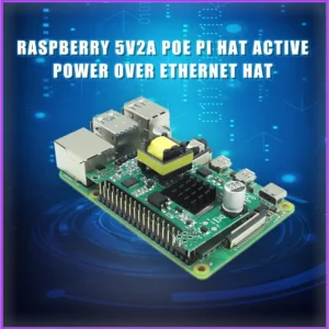 Raspberry Pi POE HAT 5V2A Active Power Over Ethernet HAT With Heatsink