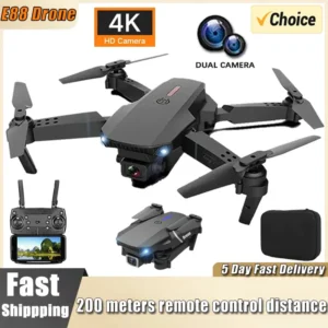 Professional Drone E88 4K Wide Angle HD 1080P Camera WIFI FPV Height