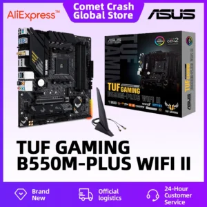 ASUS TUF Gaming B550M PLUS WIFI II Motherboard AMD B550 DDR4 4800MHZ