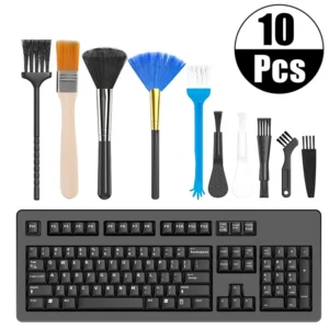 10 In 1 Portable Cleaning Brush For PC Laptop Computer Keyboard Mobile