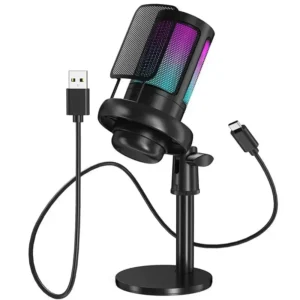 Professional Studio USB Microphone For PC Streaming Gaming Youtube
