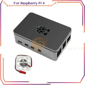 Raspberry Pi 4 ABS Case Black White Transparent Plastic Box Enclosure