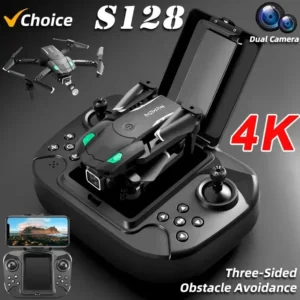 S128 Mini Drone 4K Professional HD Dual Camera Three Sided Obstacle