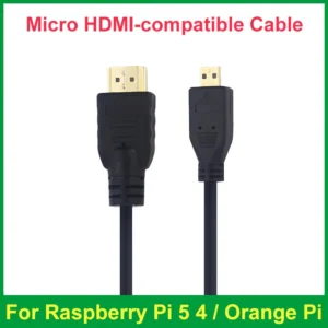 1.5M Micro HDMI Compatible To HDMI Compatible Cable Adapter For