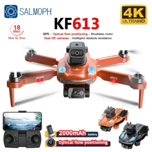 KF613 4K GPS Drone With Camera Obstacle Avoidance FPV Quadcopter
