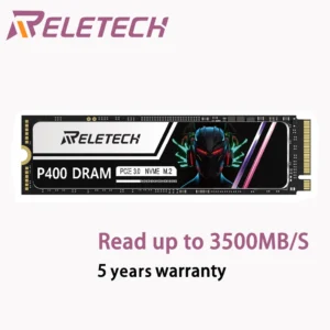 Reletech P400 DRAM M2 SSD Nvme Pcie3.0×4 256GB 1TB 2TB M.2 2280 Solid