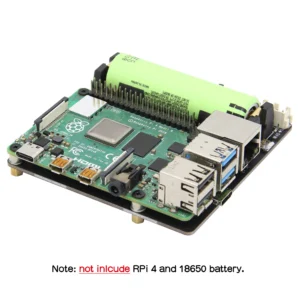 Raspberry Pi 4 18650 UPS Shield X703, Ultra Compact UPS For Raspberry