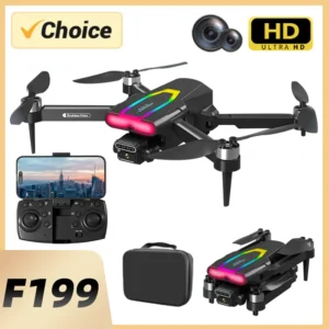 KBDFA F199 Drone Aerial Photography With 1080P Wide Angle HD Dual