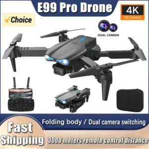 E99 Pro Drone Professional Wide Angle RC Dron HD 4K Camera Mode