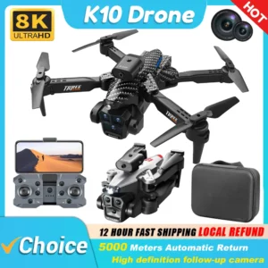 KBDFA K10 Max Professional Aerial Photography Three Camera HD Drone