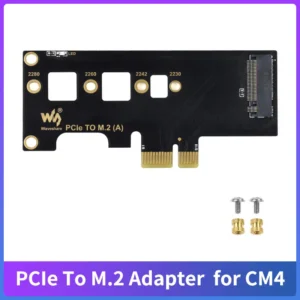 Pcie To M.2 Adapter Faster Reading Writing With LED Light For Nvme