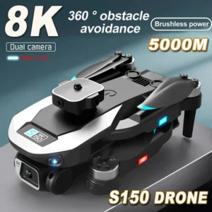 Mini S150 Drone 4K Professional 8K HD Dual Camera Obstacle Avoidance