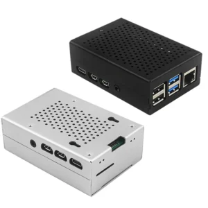 For Raspberry 4 Model B Alloy For Case, Passive Cooling Aluminum Alloy