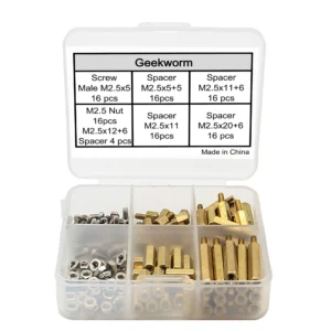 Raspberry Pi 4 Model B / 3B+ / 3B Installation Tool 100PCS M2.5 Series