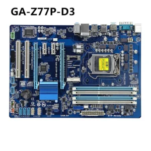 For GA Z77P D3 Desktop Motherboard Z77 Socket LGA 1155 I3 I5 I7 DDR3