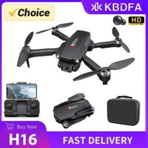 KBDFA Drone H16 GPS Professional Dual Camera Dron Quadcopter Brushless