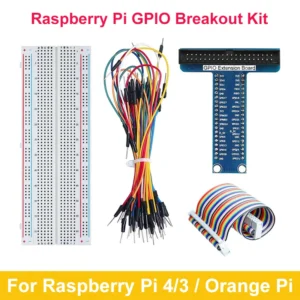 Raspberry Pi GPIO Breakout Kit T Type Board 830 Tie Points Solderless