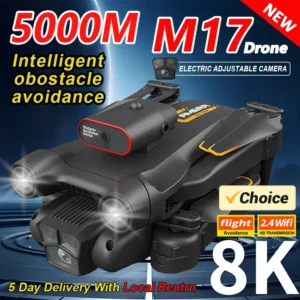 M17 Max Drone 8K Professinal Optical Flow Dron Triple HD Camera