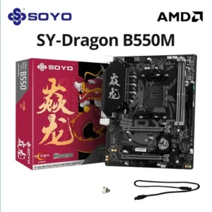 SOYO AMD B550M Gaming Motherboard Usb3.1 M.2 Nvme SATA3 DDR4 Dual