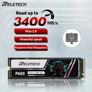 Reletech P600 M2 SSD Nvme 1TB 2TB 256GB SSD M.2 2280 Pcie Gen3.0x4