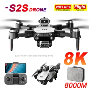 S2S Mini Drone 4K 8K HD Camera Obstacle Avoidance Aerial Photography