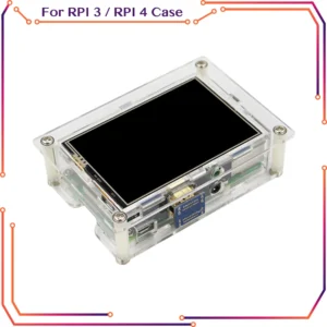 For Raspberry Pi 4 Acrylic Case Transparent Shell For 3.5inch HDMI