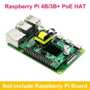 Raspberry Pi 4 POE HAT Power Over Ethernet Module IEEE 802.3af Standard