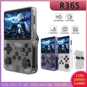 R36S Handheld Game Console 3.5 Inch IPS Screen Retro Game Console Linux