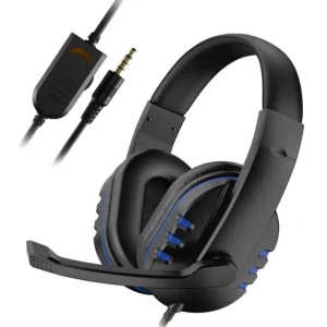 Headphones 3.5mm Wired Gaming Headset Earphones Music For PS4 Play