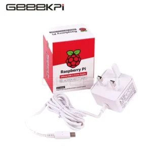 Geeekpi Official Raspberry Pi 4 5V 3A USB To Type C Power Supply