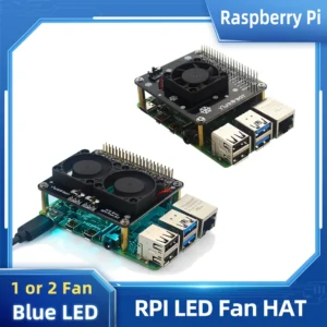 Raspberry Pi 4 Model B GPIO Extenstion Board Switch Cooling Fan HAT