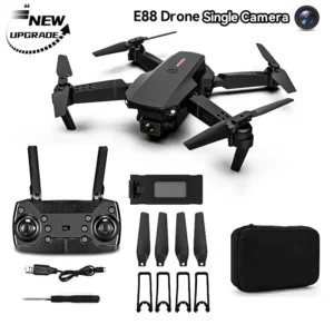 E88 Mini Drone Professional HD Camera Obstacle Avoidance Aerial