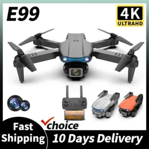 OUZEY E99 RC Drone 4K Professinal With Wide Angle Dual HD Camera