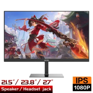 Top 21.5 24 27 Inch Monitor Display PC IPS FHD Desktop Gamer Computer