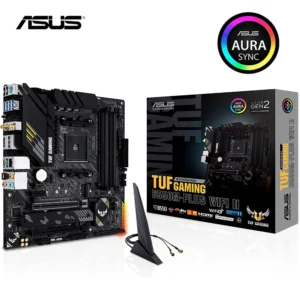 ASUS AMD TUF Gaming B550M PLUS WI FI II Micro ATX B550M Motherboard