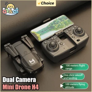 H4 Mini Drone 4K WIFI Fpv Wide Angle Hd Dual Camera Height Hold RC