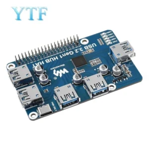 USB HUB Splitter Hub Expansion Board 4 Port 3.2 GEN1 For Raspberry Pi