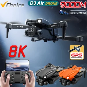 D3 Air Drone Obstacle Avoidance Aerial Photoflow Professional 8K HD