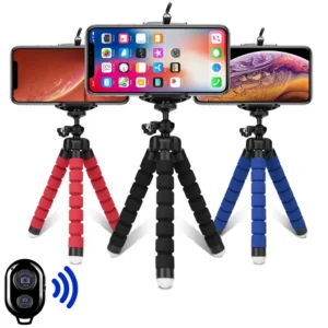Tripods For Phone Mobile Camera Holder Clip Smartphone Monopod Tripe