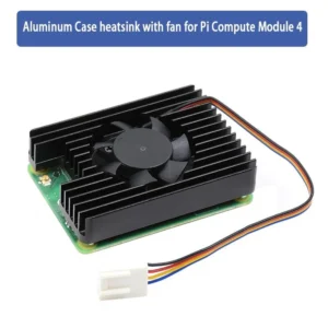Raspberry Pi CM4 Fan Aluminum Case Embedded Aluminum Heatsink Cooler