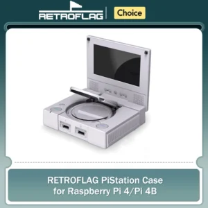Retroflag Pistation Case Raspberry Pi 4 With Cooling Fan And 3PCS