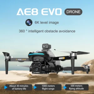 AE8 EVO GPS Positioning 6K HD Three Camera Drone Aerial Photography