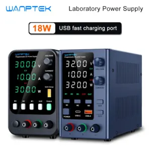 Wanptek 30V 5A 10A 60V 5A 120V 3A Lab DC Power Supply Adjustable Digit