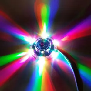 LED RGB Stage Light Mini Colorful Rotating KTV Bar Home Party DJ Disco