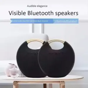 Handle Design Wireless Bluetooth Speaker Fabric Portable Sound Box AUX
