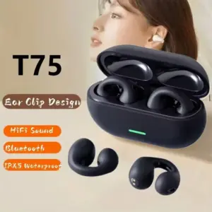 T75 TWS Touch Control Wireless Headphones Bluetooth Earphones Sport