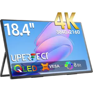 Uperfect QLED 18.4 Portable Monitors Gaming Displays 4K 60HZ USB C HDMI