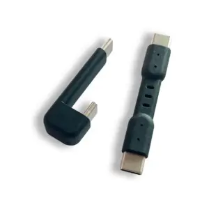 Type C Male To Male Data Cable Sound Card Adapter Connects With Mobile