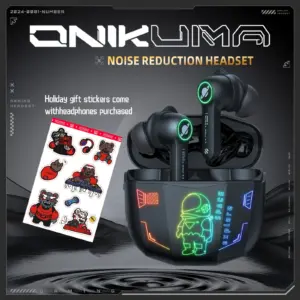 Onikuma Gaming Headset Wireless Headset With Microphone Headset Hi Fi