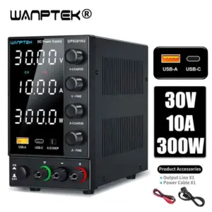 Adjustable DC Power Supply 30V 5A 10A 60V 120V 3A Laboratorybench